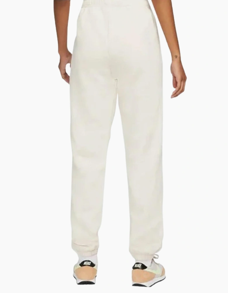 Nike Sportswear Essential White Fleece Trousers