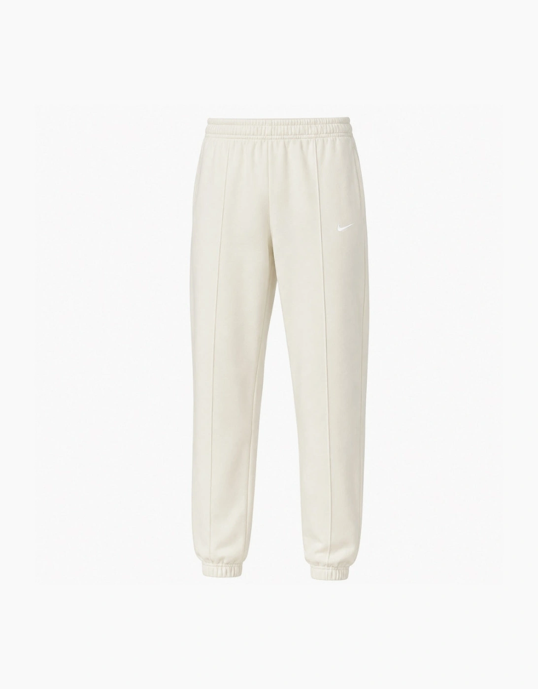 Nike Sportswear Essential White Fleece Trousers, 6 of 5