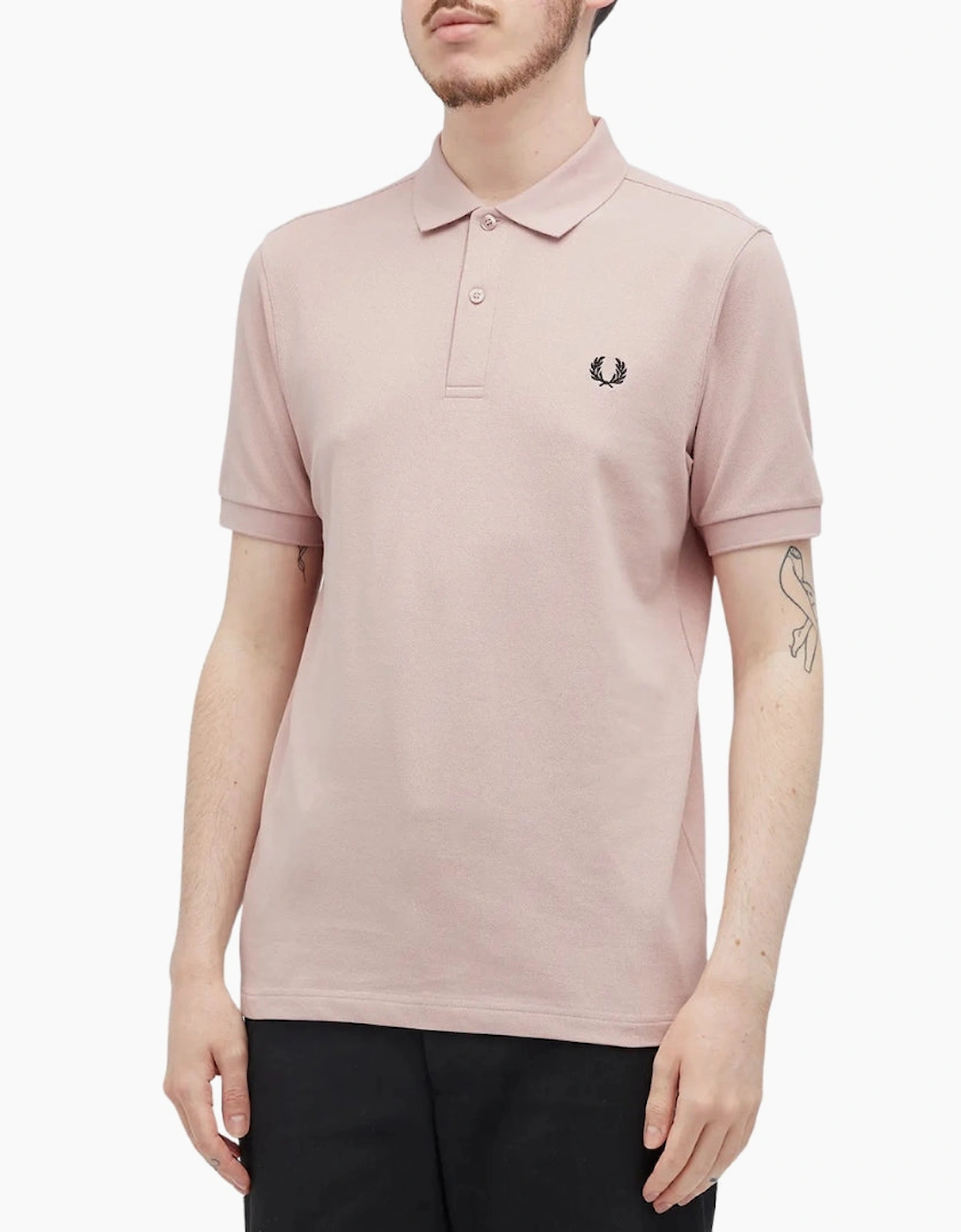 Fred Perry Classic Dusty Rose Pink Polo Shirt