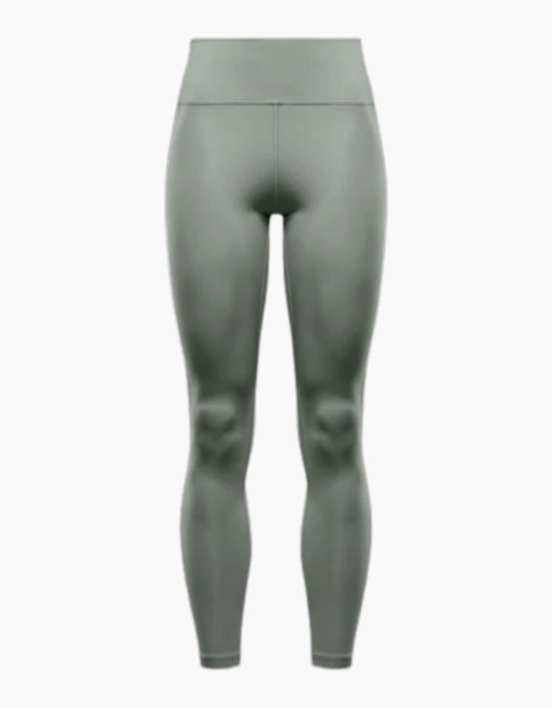 Nike Mid-Rise 7/8 Length With Pocket Green Running Leggings