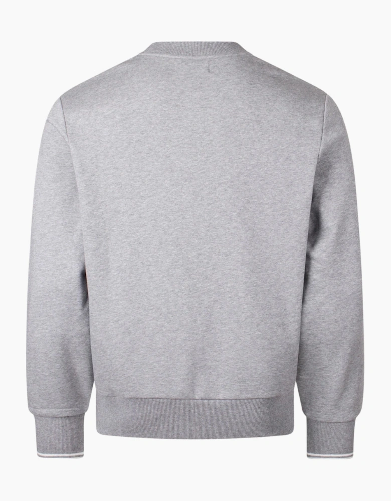 Fred Perry Crew Neck Steel Marl Jumper