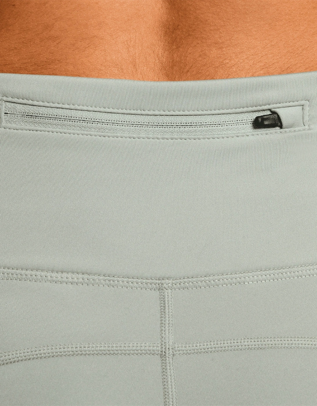 Nike Mid-Rise 7/8 Length With Pocket Green Running Leggings