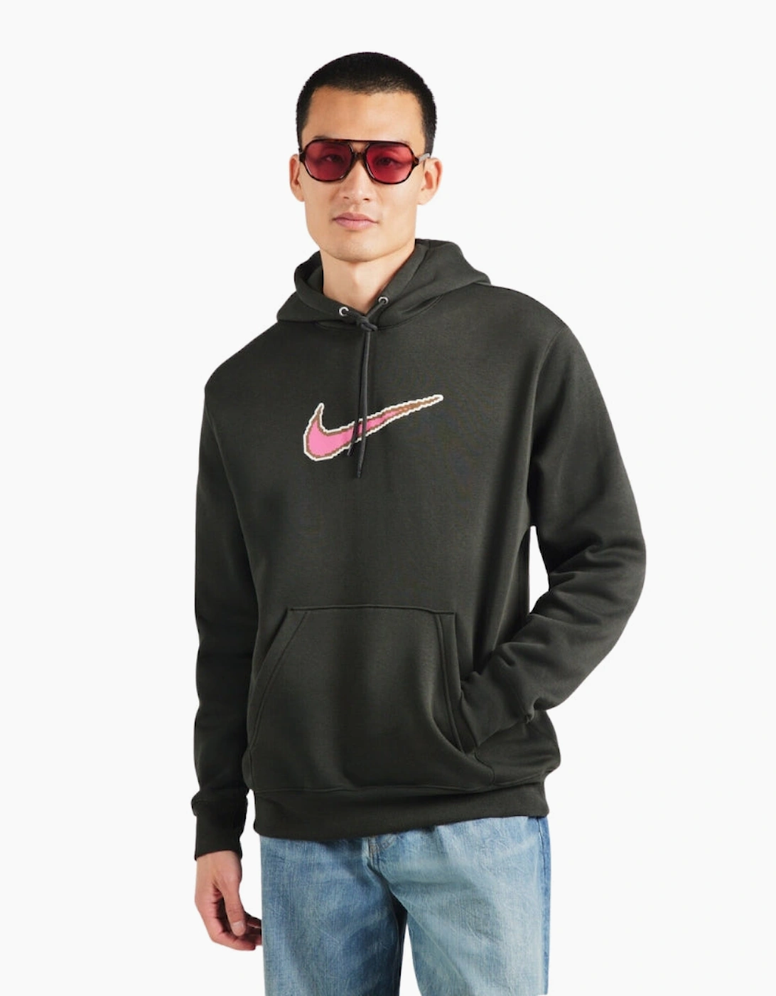 Nike Club Neo Varsity Khaki Hoodie