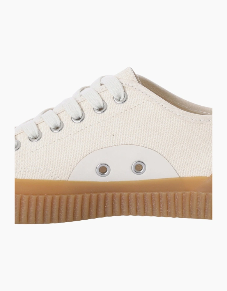 Fred Perry Hughes Low Canvas Ecru Trainers