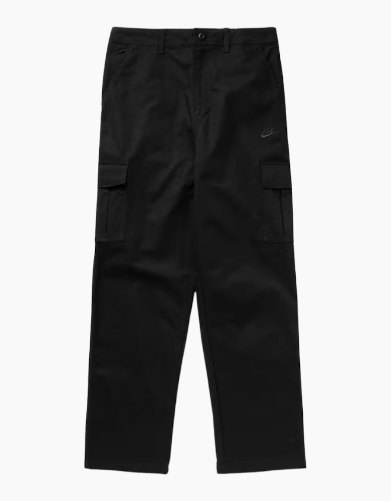Nike Club Cargo Black Pants
