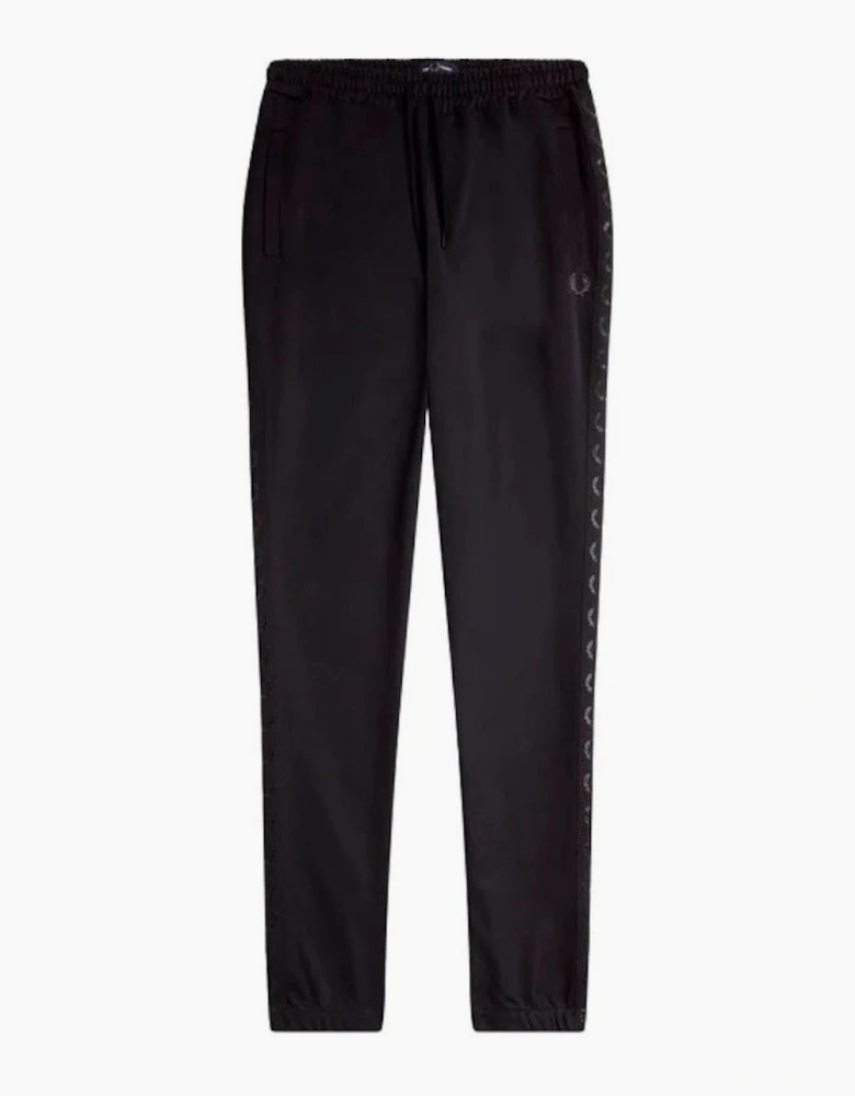Fred Perry Contrast Tape Black Track Pant