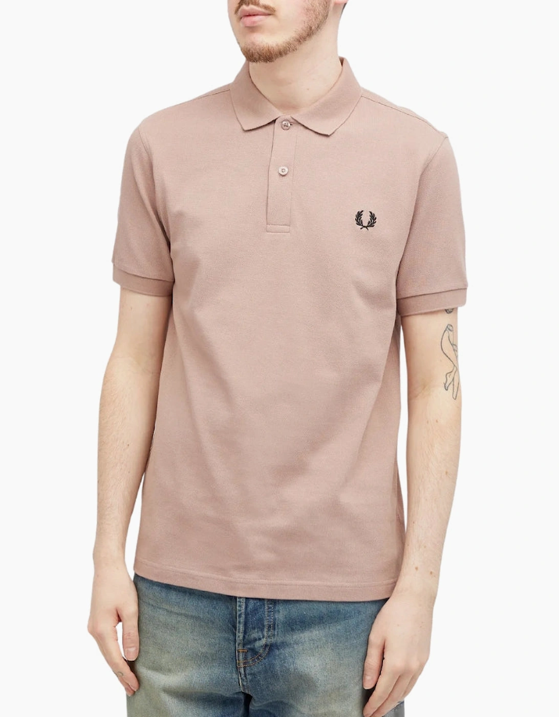 Fred Perry Classic Dark Pink Polo Shirt