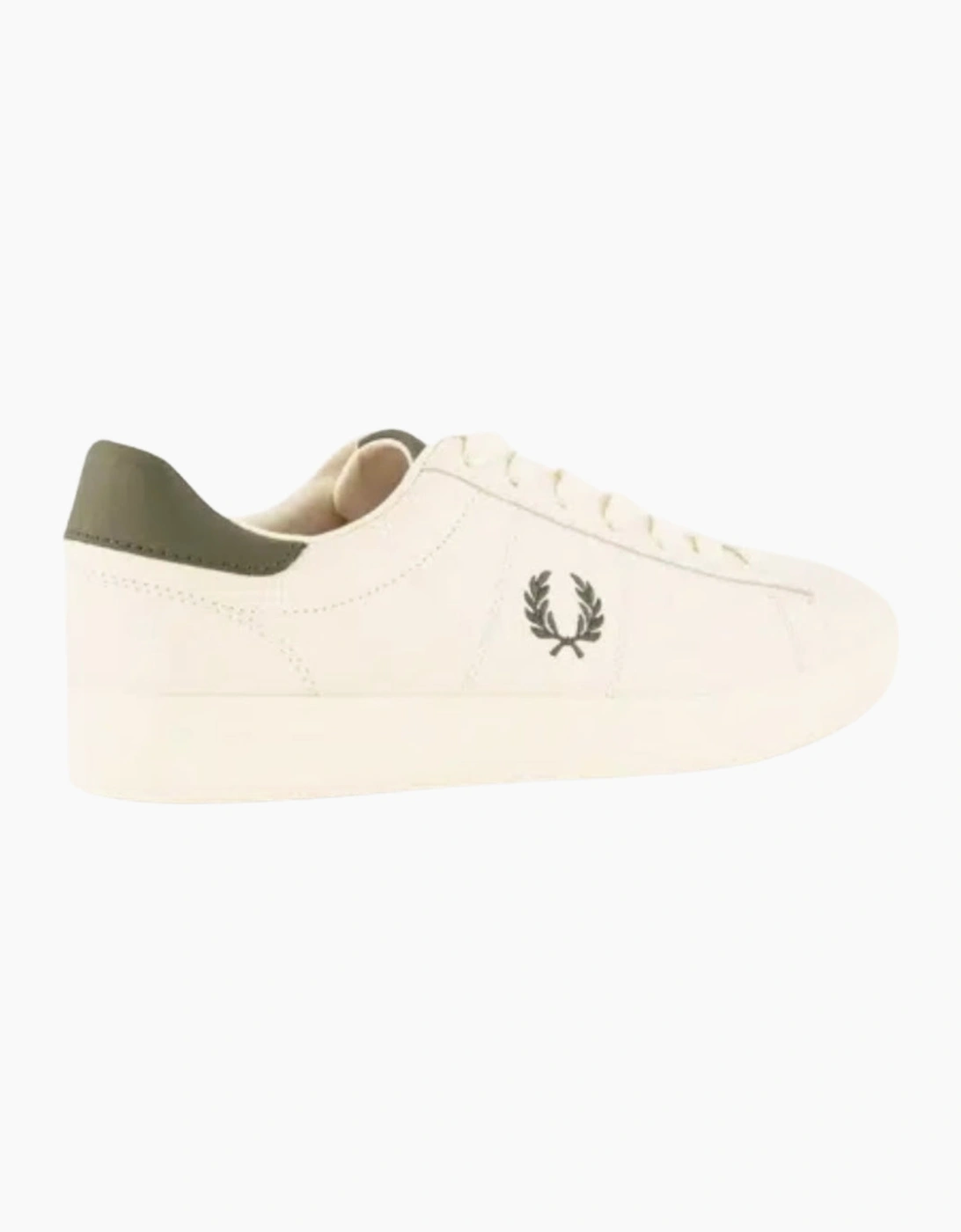 Fred Perry Spencer Leather Ecru Trainers