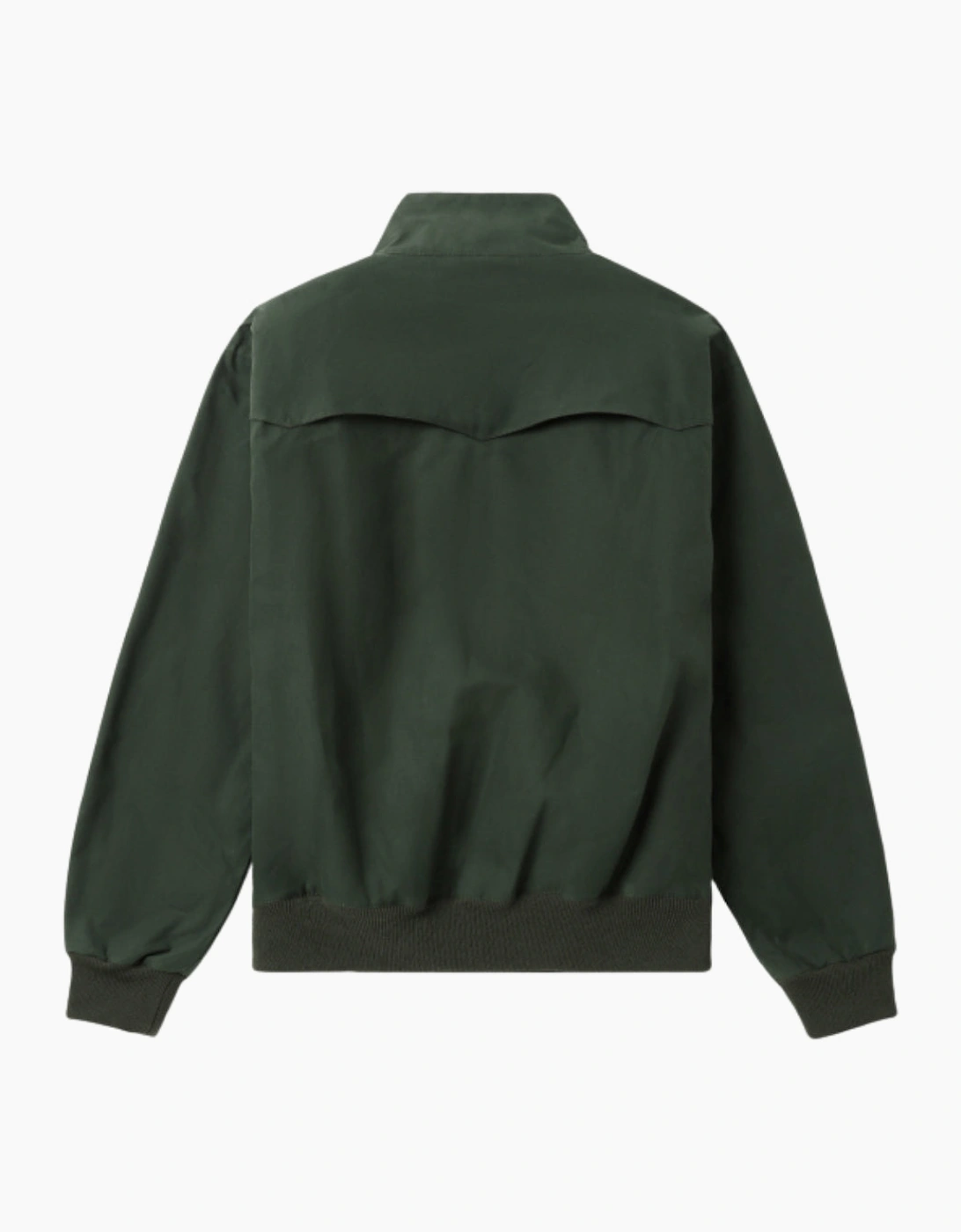 Fred Perry Made In England Waxed Night Green Harrington Jacket