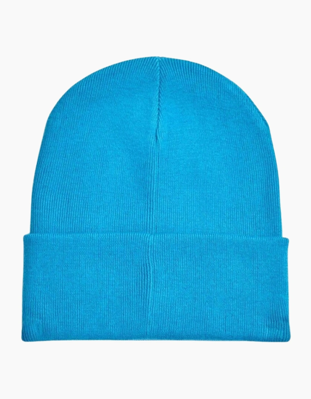 Fred Perry Embroidered Cyber Blue Beanie