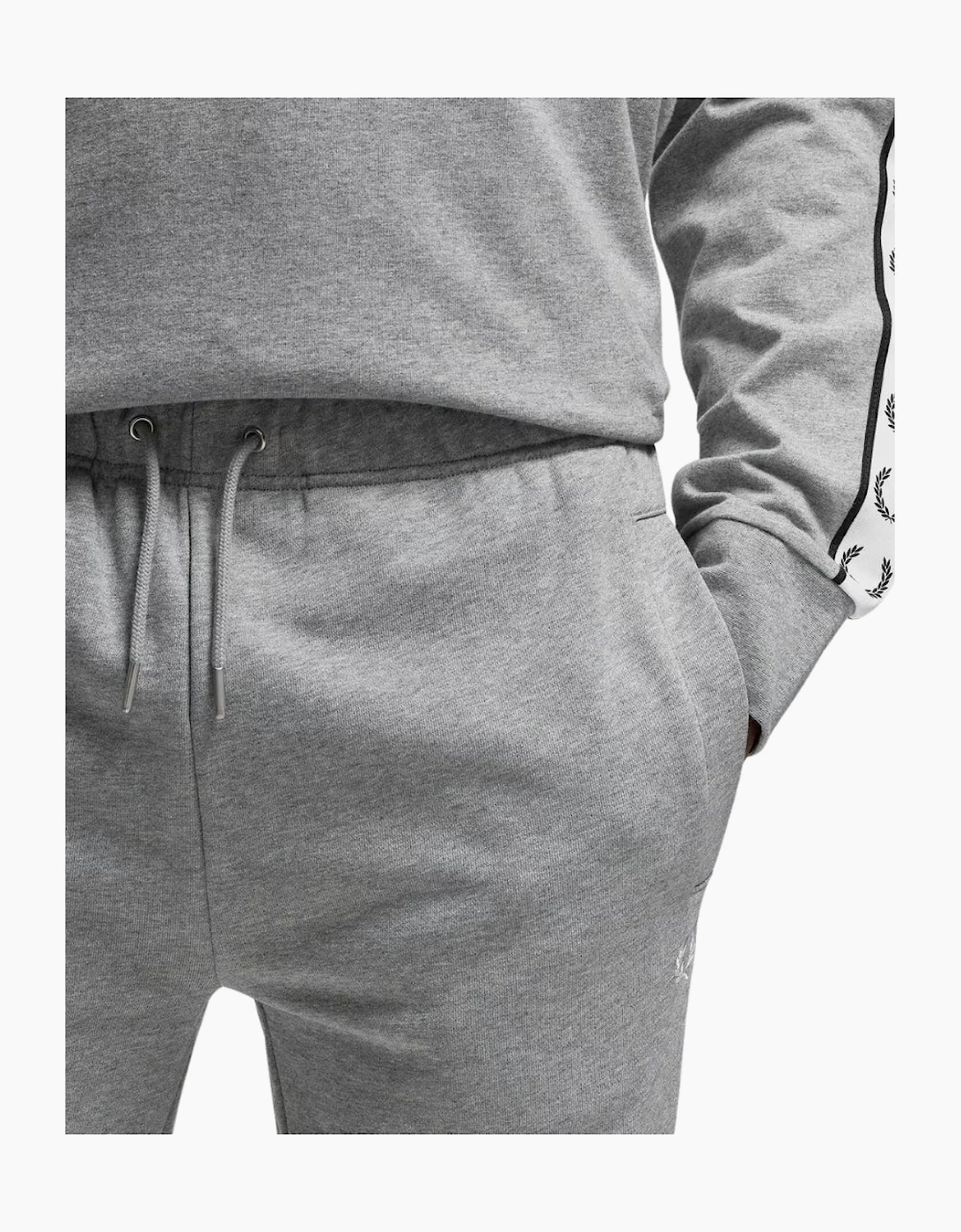 Fred Perry Loopback Grey Sweat Pants
