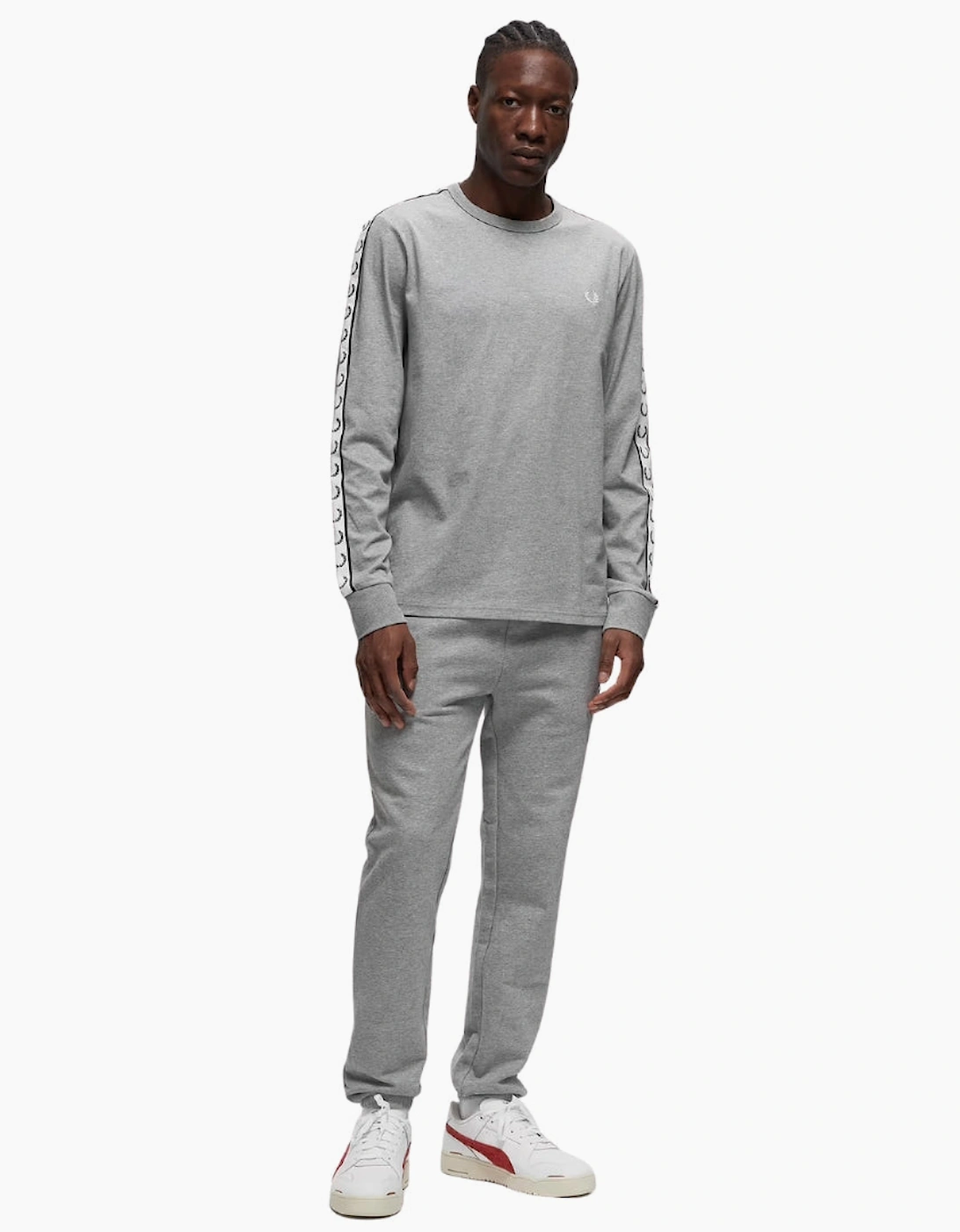 Fred Perry Loopback Grey Sweat Pants
