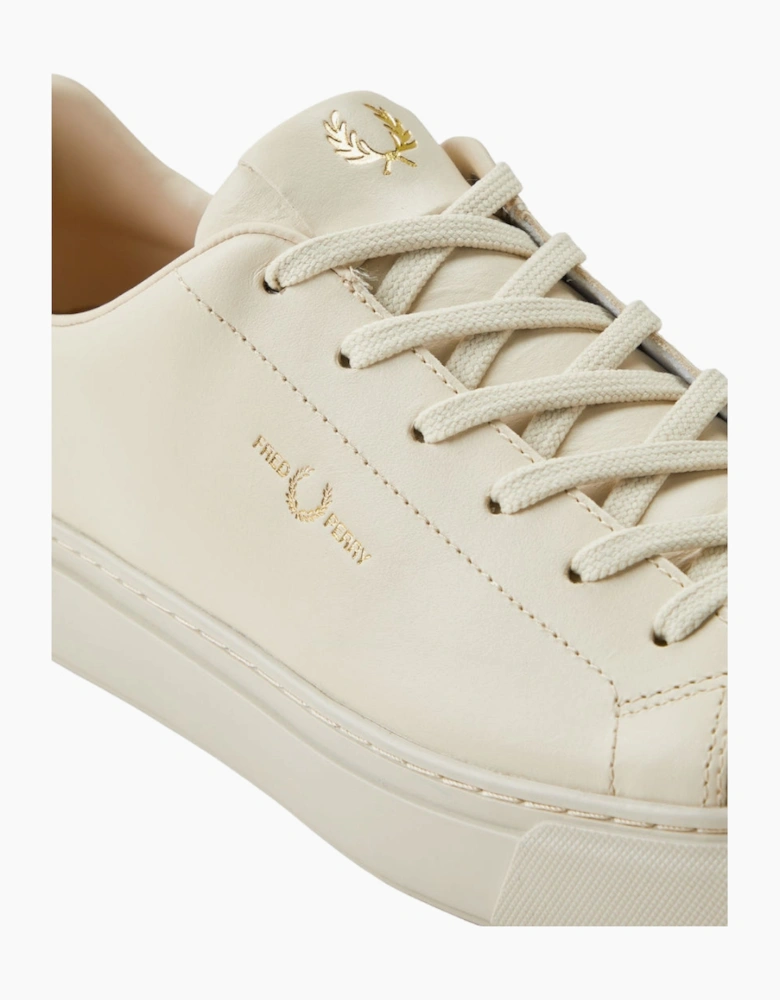 Fred Perry B71 Leather Oatmeal Trainers