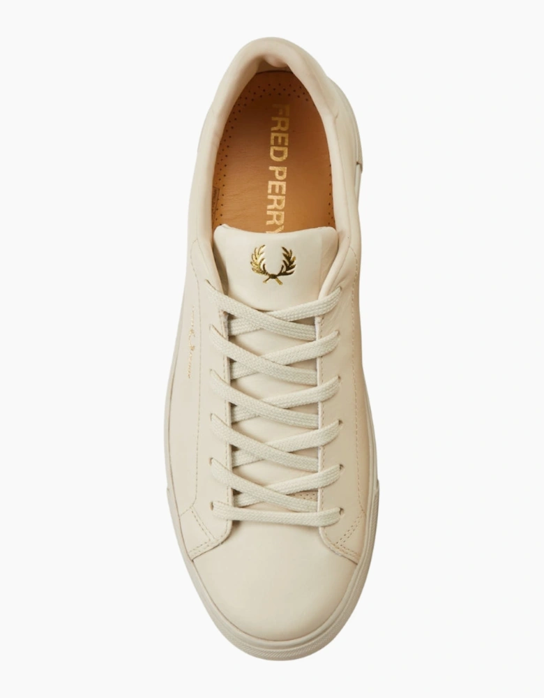 Fred Perry B71 Leather Oatmeal Trainers