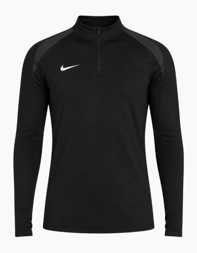 Nike Dri-FIT Strike Drill Black 3/4 Zip Top