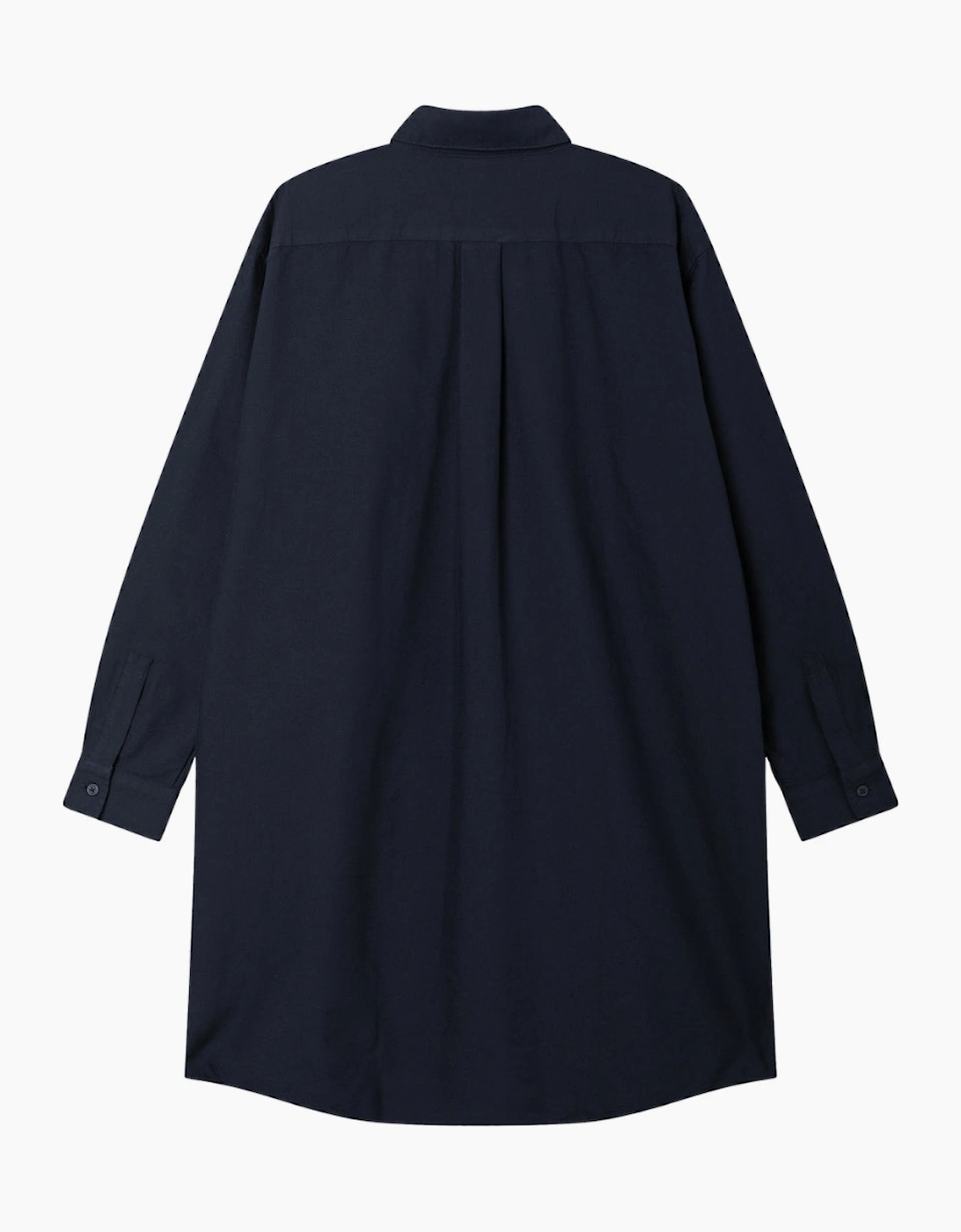 Fred Perry Button Through Shirt Navy Dress
