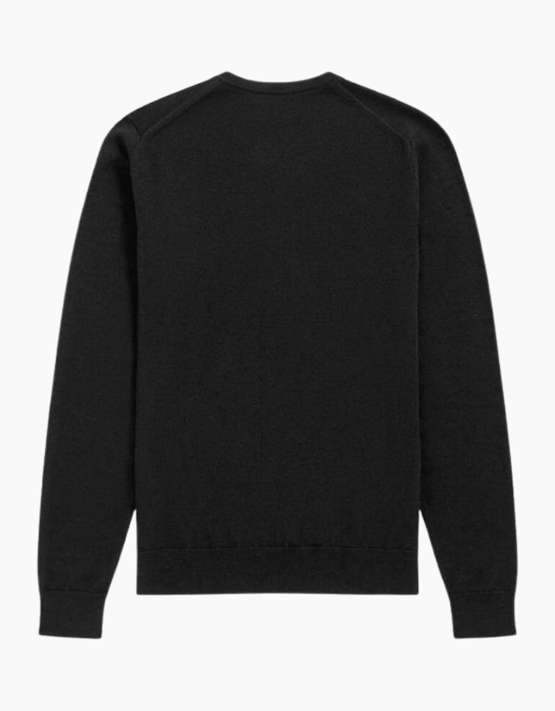 Fred Perry Classic V-Neck Black Jumper