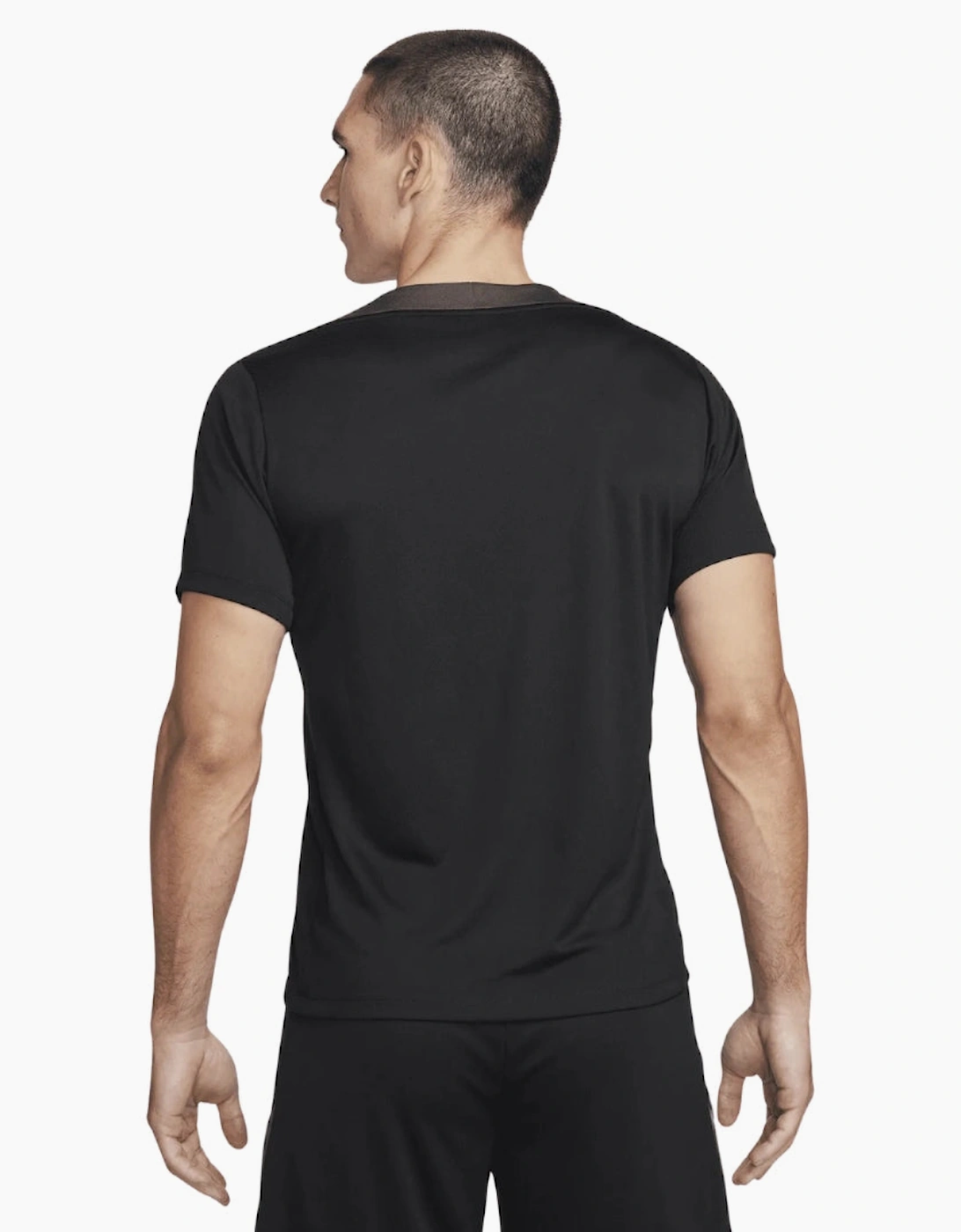 Nike Strike Dri-FIT Short-Sleeve Black Football Top