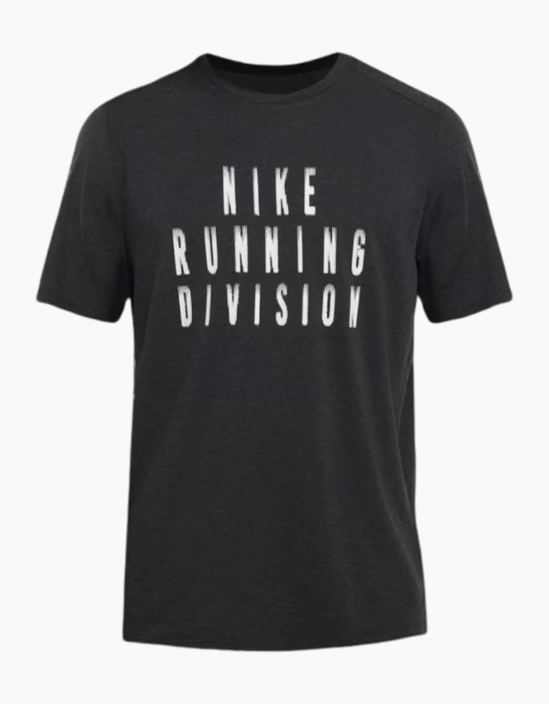 Nike Men's Dri-FIT 365 Running Division Black T-Shirt