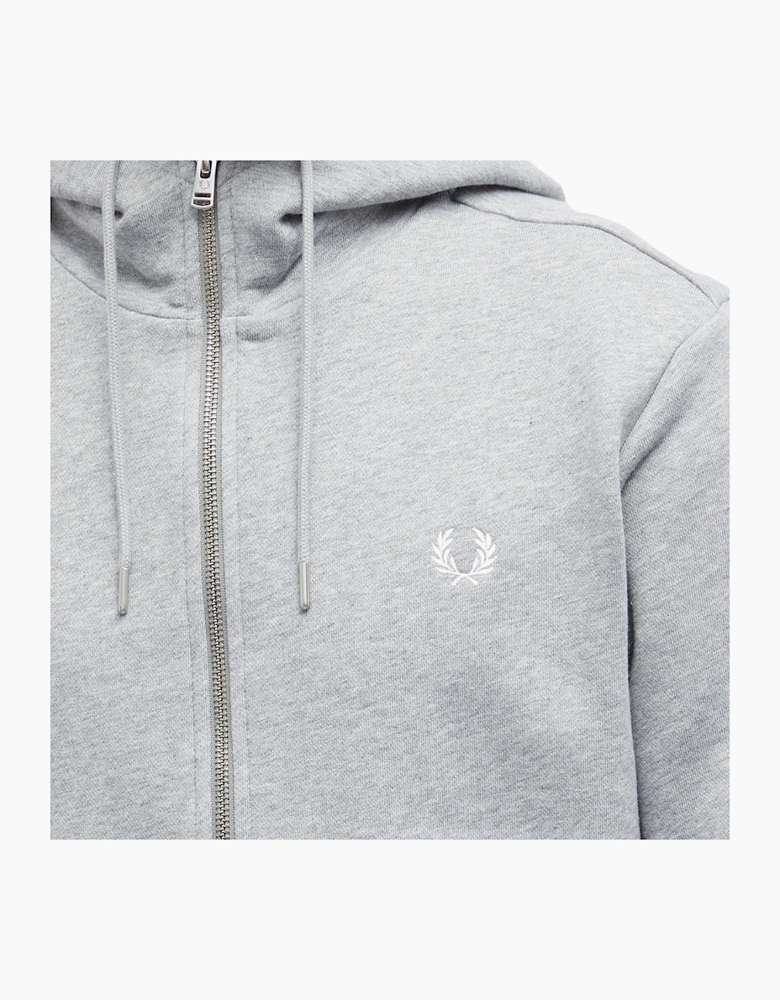 Fred Perry Steel Marl Zip Hoodie