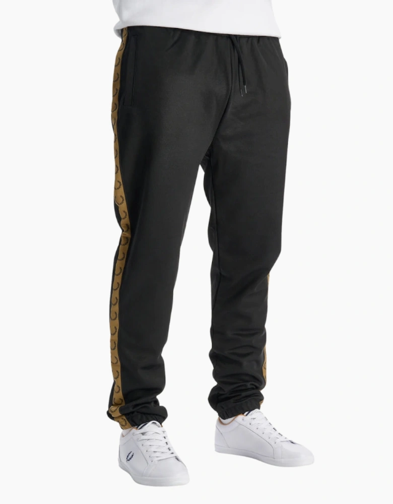 Fred Perry Seasonal Taped Black Sweatpants