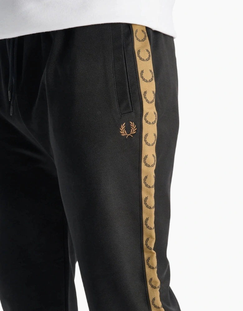 Fred Perry Seasonal Taped Black Sweatpants