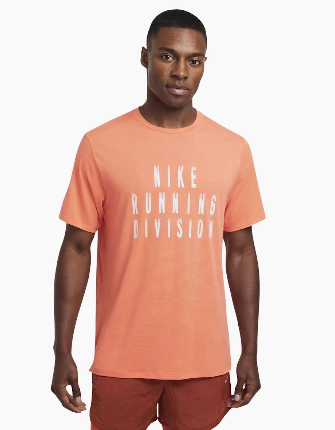 Nike Rise 365 Running Division Men's Dri-FIT Short-Sleeve Pink Running Top