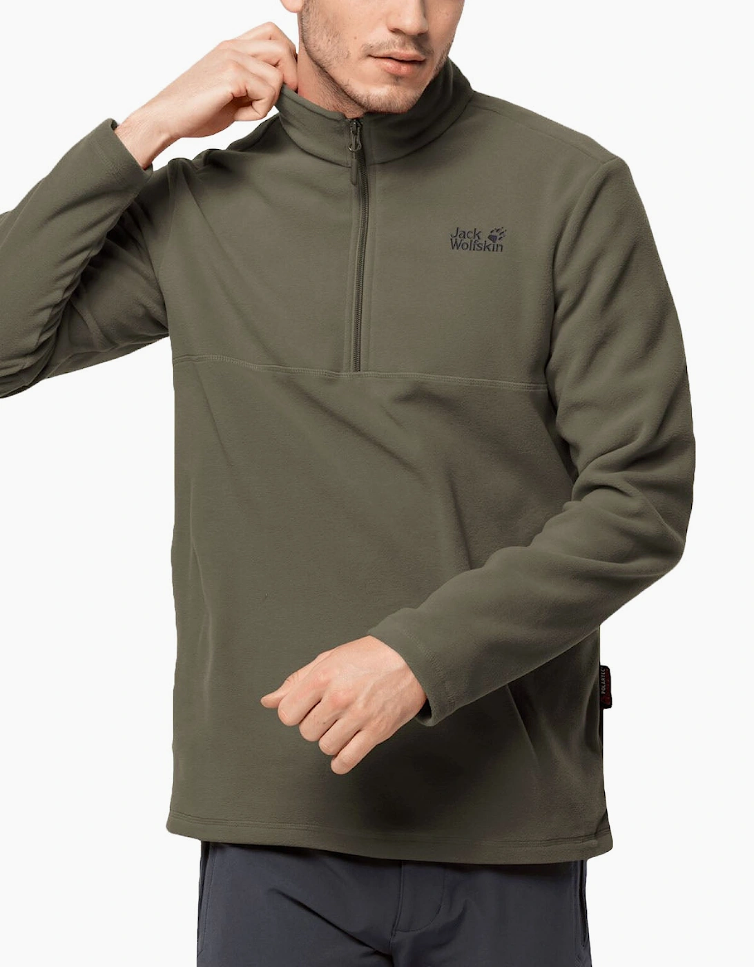 Jack Wolfskin Mens Gecko Half Zip Pullover Fleece, 2 of 1
