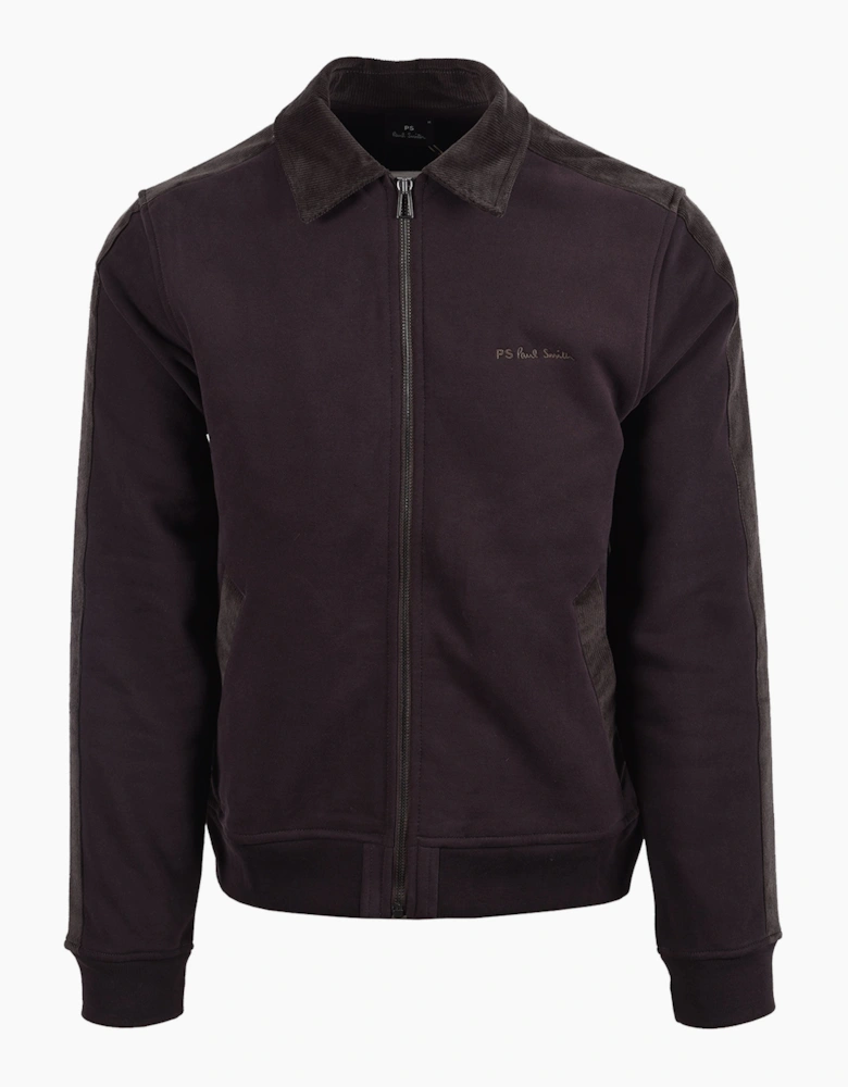 PAUL SMITH ZIP JACKET BROWN