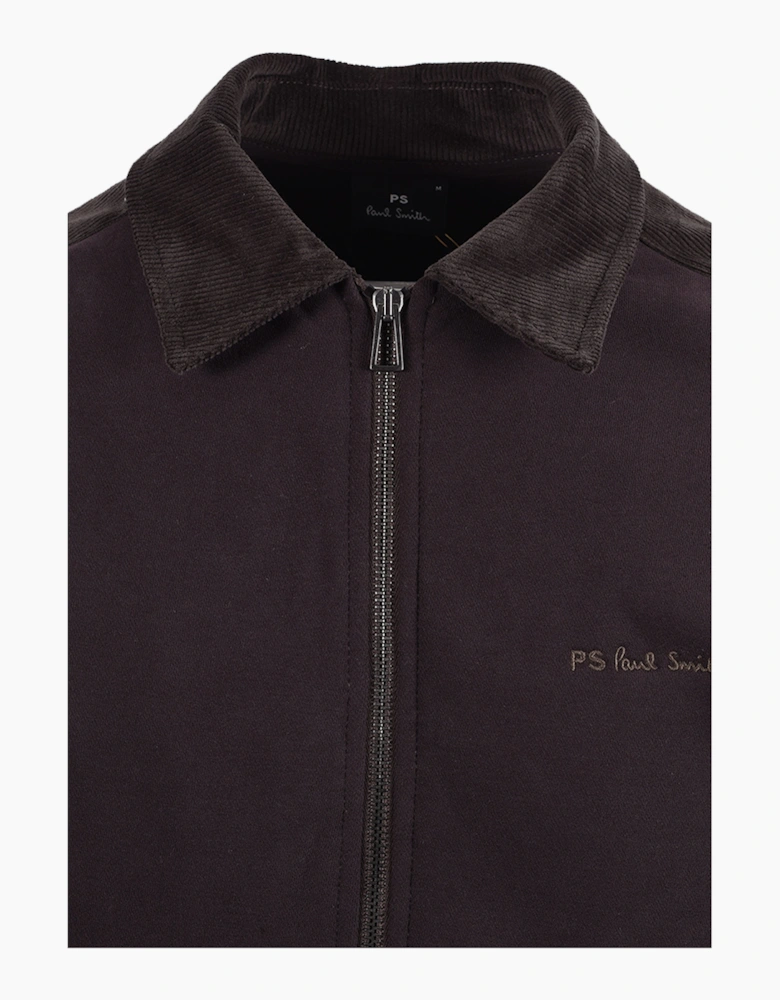 PAUL SMITH ZIP JACKET BROWN