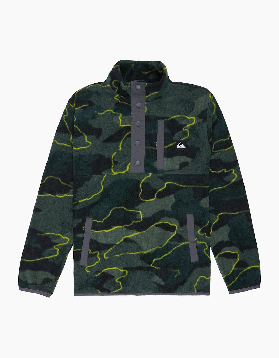 Quiksilver Kids No Destination Half Zip Fleece, 2 of 1