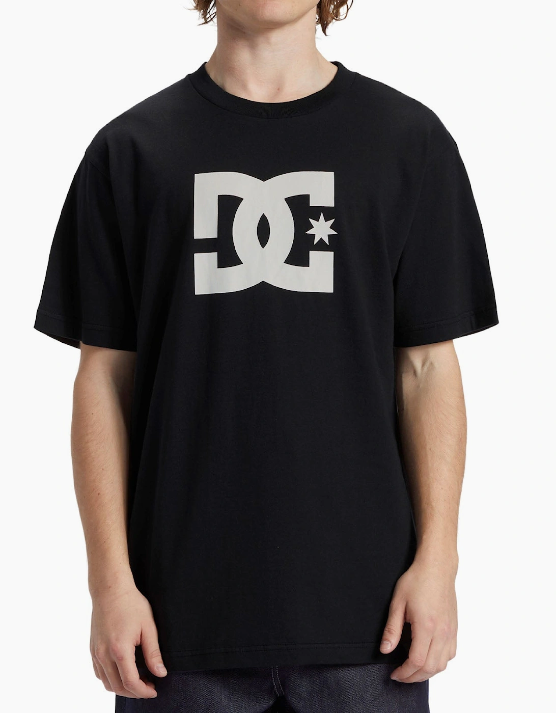 DC Shoes Mens DC Star Cotton Crew Neck  T-Shirt