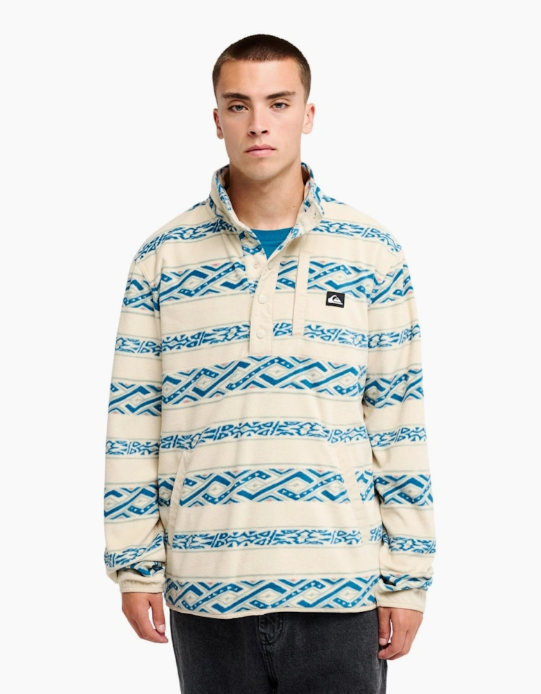 Quiksilver Mens No Destination Micro Half Zip Fleece