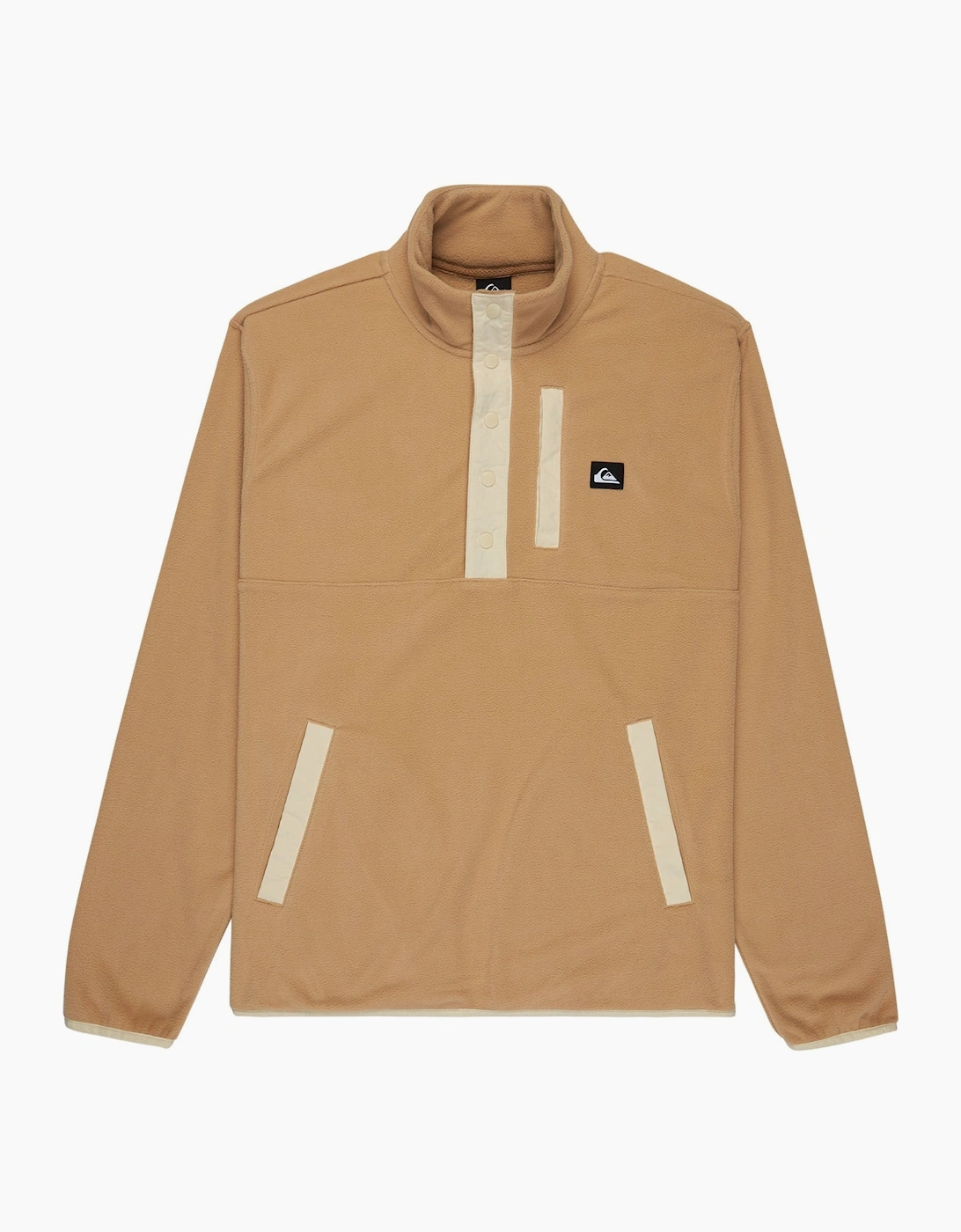 Quiksilver Mens No Destination Micro Half Zip Fleece