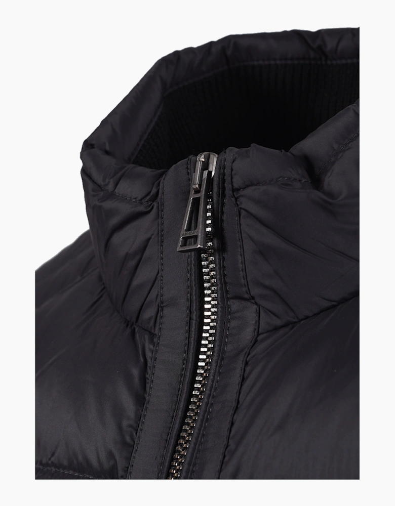 BELSTAFF COMPOUND CARDIGAN JACKET BLACK