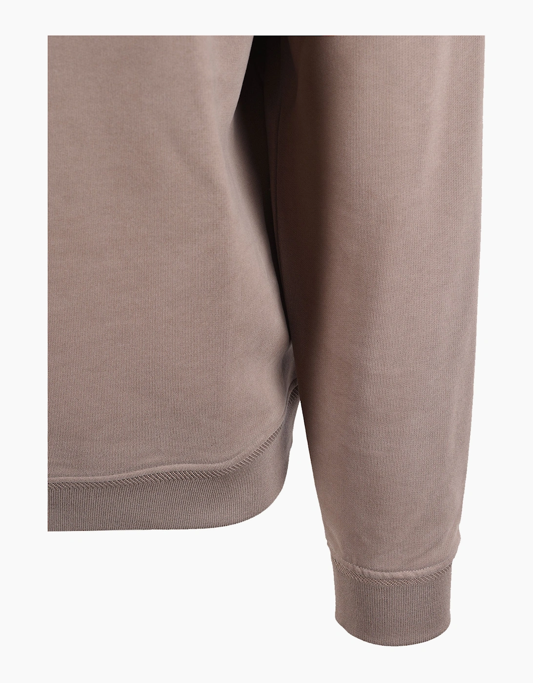 BELSTAFF HALF ZIP SWEATSHIRT DUSTY TAUPE
