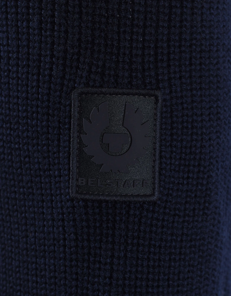 BELSTAFF COMPOUND CARDIGAN JACKET DARK INK