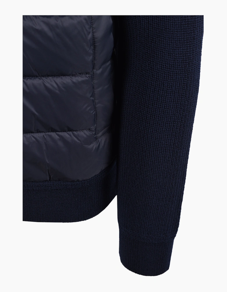 BELSTAFF COMPOUND CARDIGAN JACKET DARK INK
