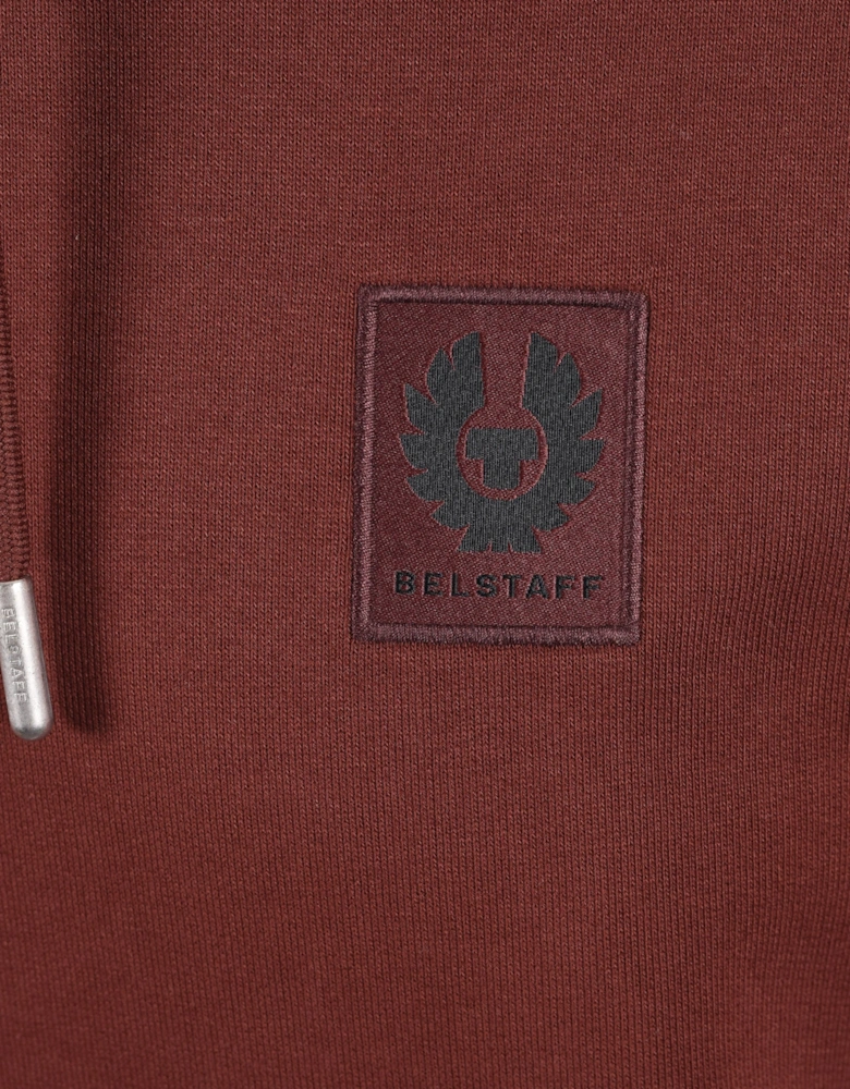 BELSTAFF HOODIE OXBLOOD