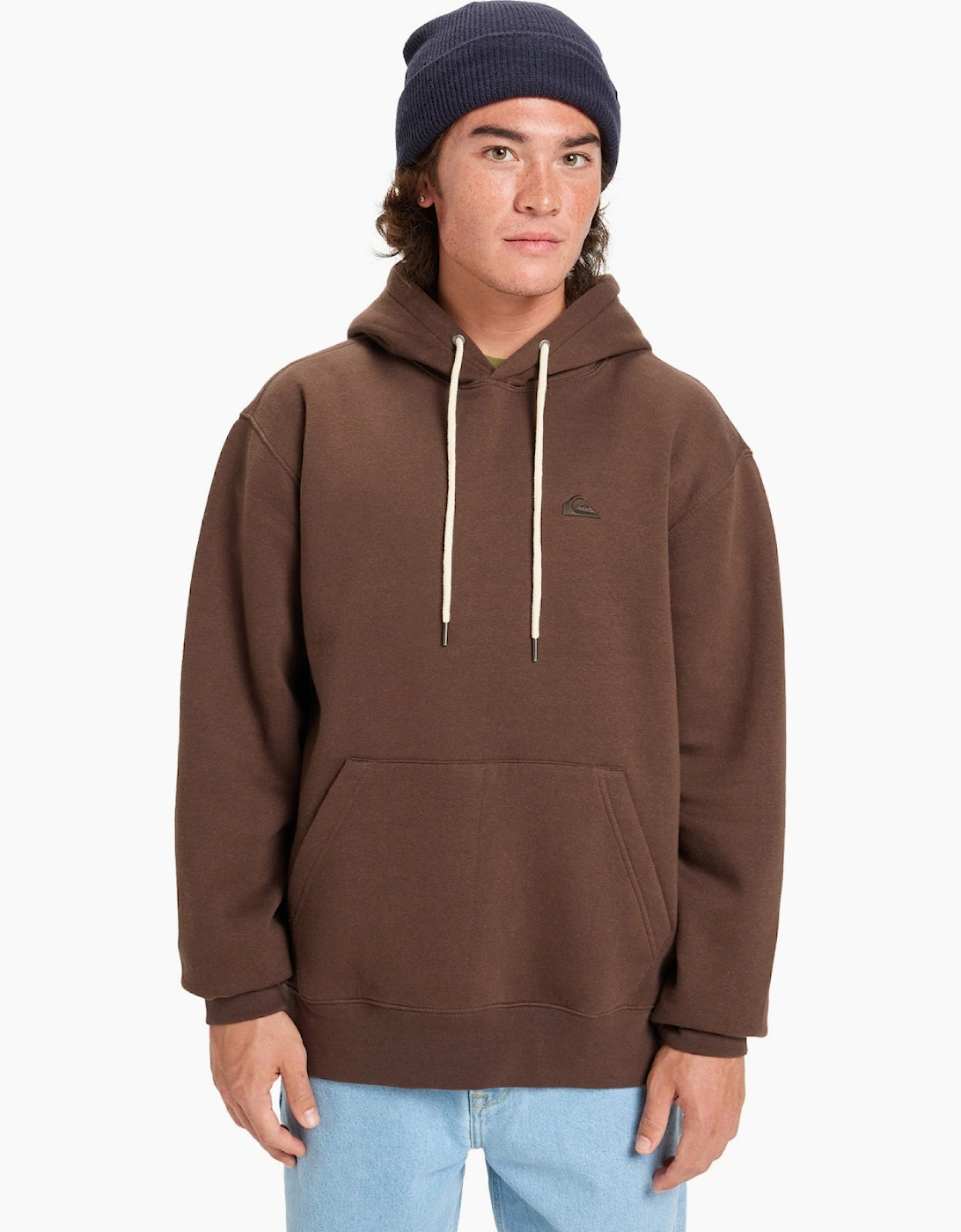 Quiksilver Mens Salt Water Embroidered Hoodie, 2 of 1