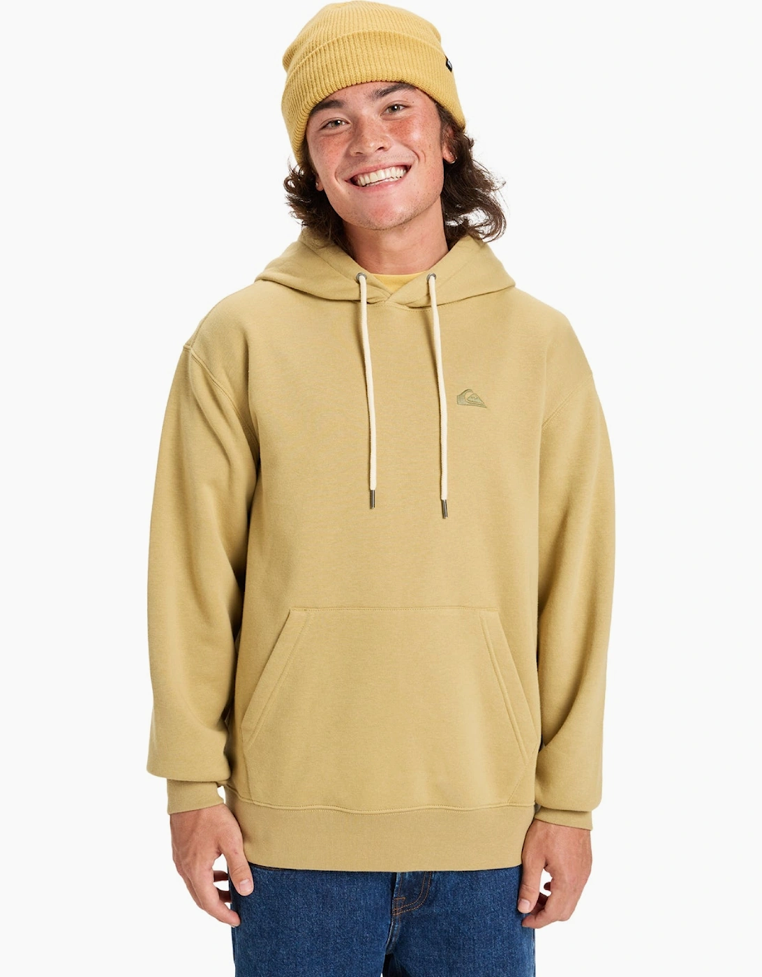 Quiksilver Mens Salt Water Embroidered Hoodie, 2 of 1