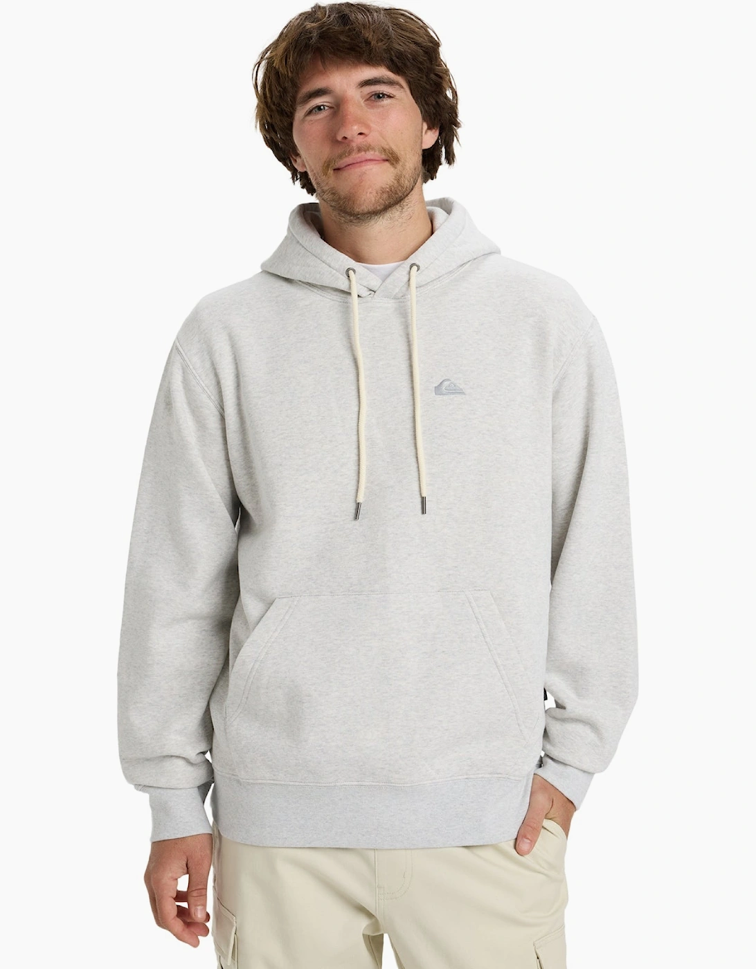 Quiksilver Mens Salt Water Embroidered Hoodie, 2 of 1