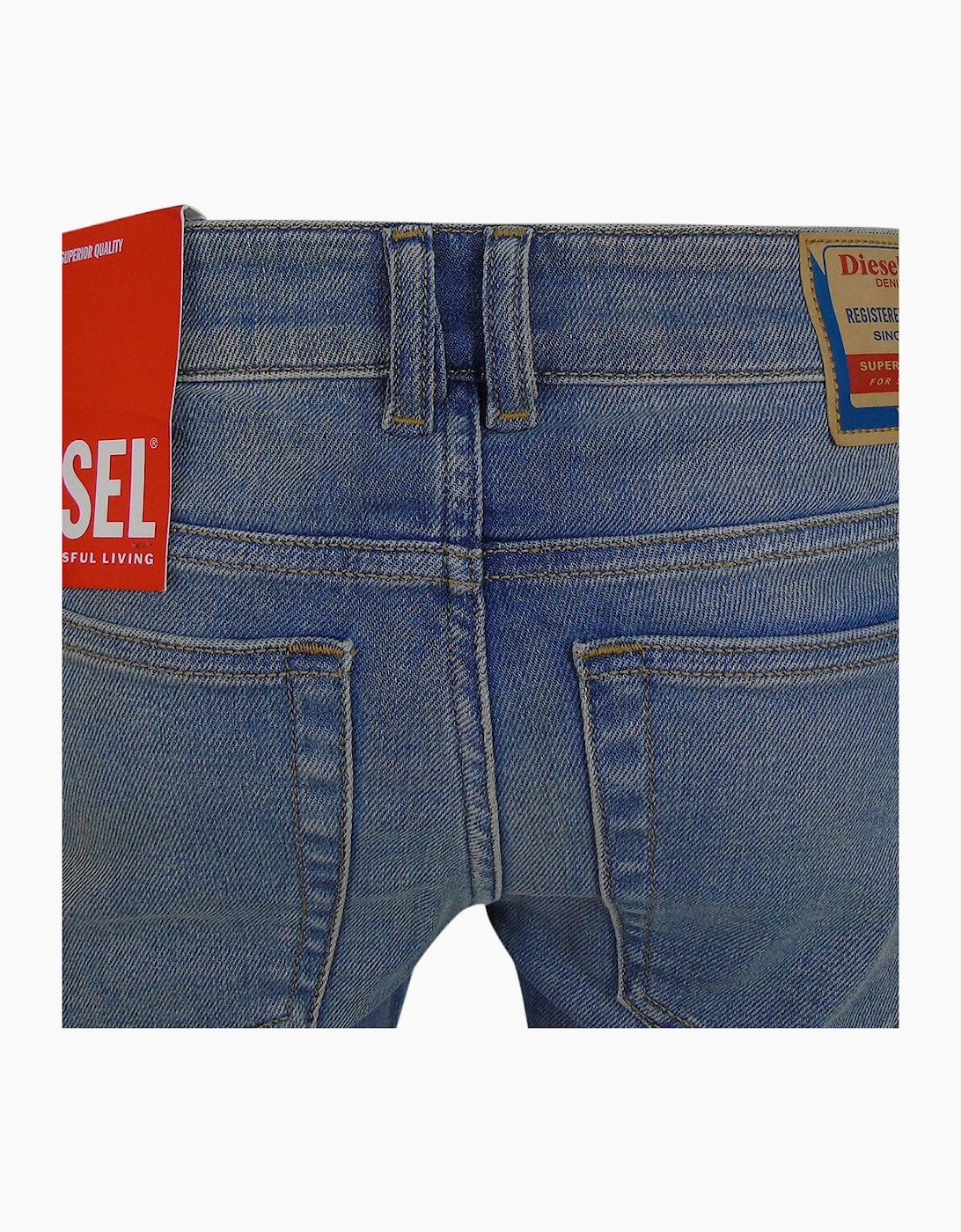 Diesel 1979 Sleenker Blue Denim Jeans