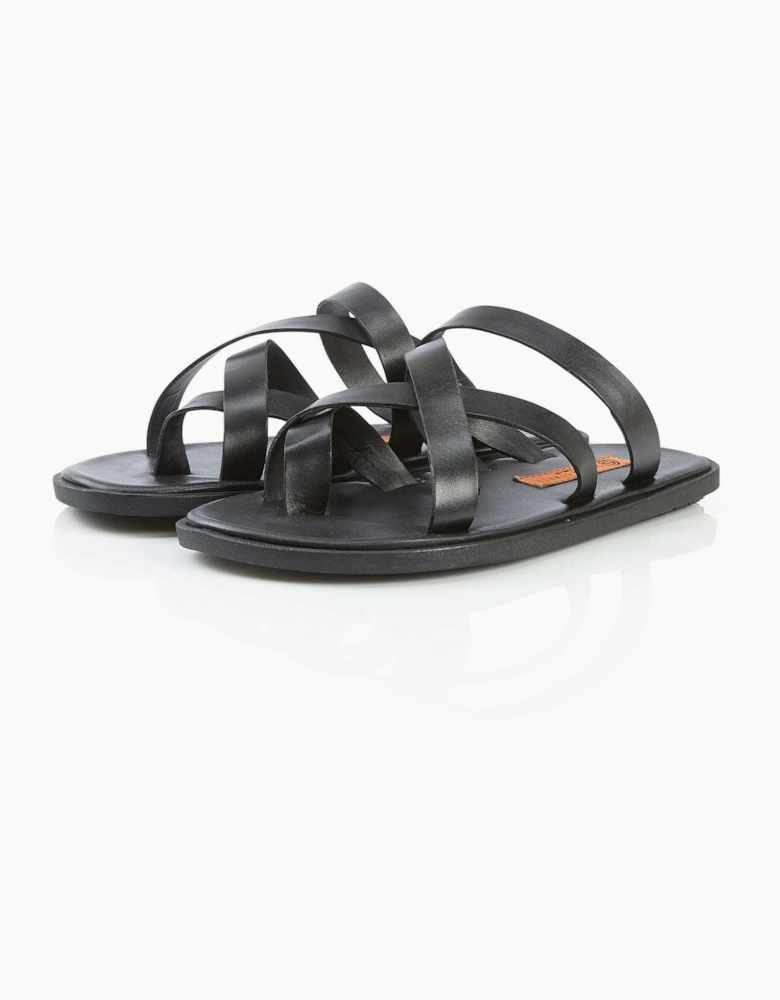 Silver Street London CROUCHEND Mens Sandals Black