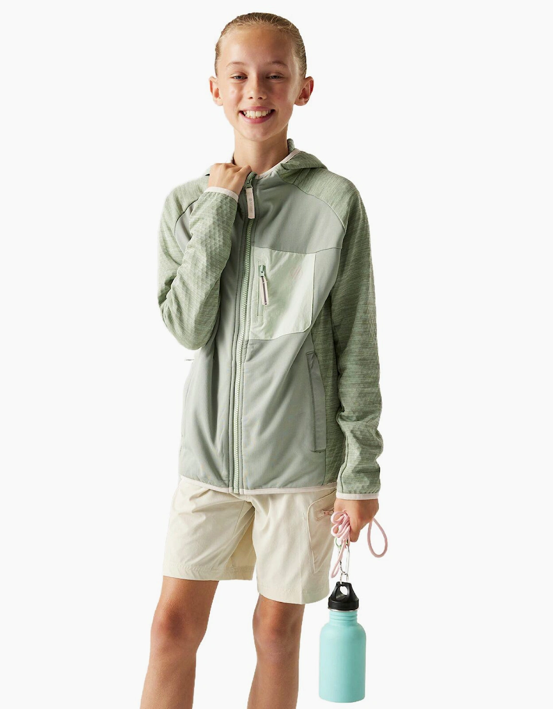 Dare 2b Kids Expedition Hooded Full Zip Fleece, 2 of 1