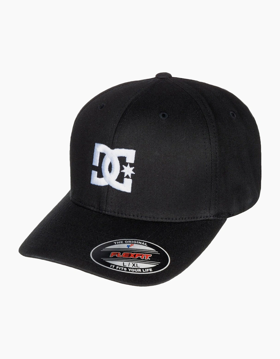 DC Shoes Mens Cap Star X-Fit FlexiFit Baseball Cap, 2 of 1