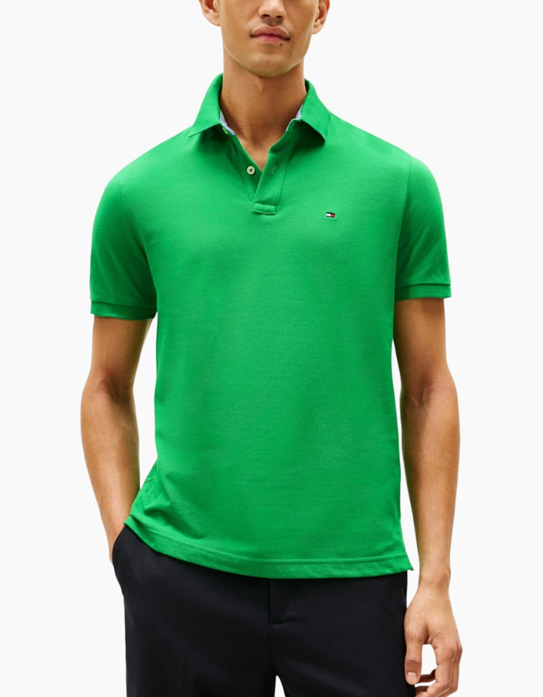 Tommy Hilfiger Mens Polo Shirts Slim Fit Top, 5 of 4