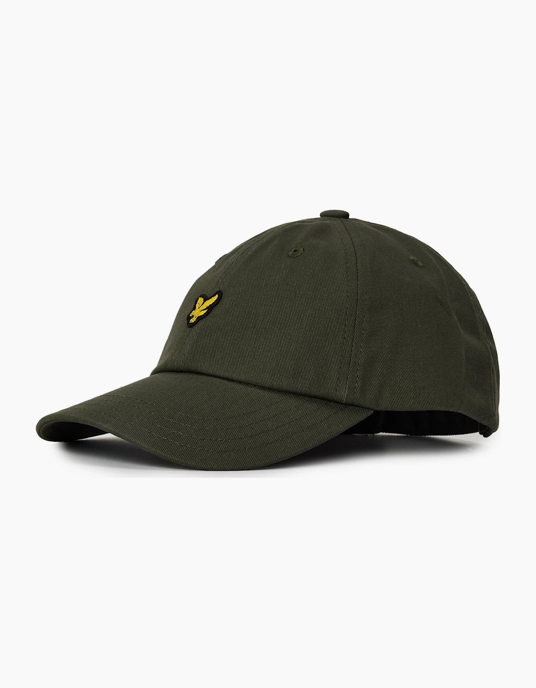 Lyle And Scott Men's Green Golden Eagle Logo Dad Cap - Size One Size