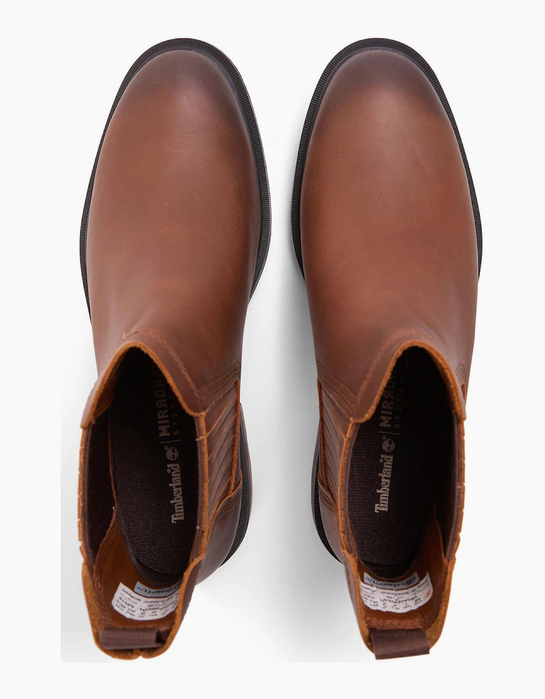 Mid Chelsea Boots with Block Heel