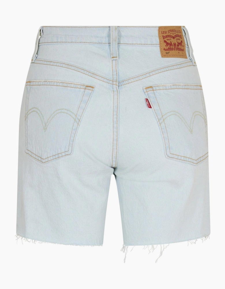 501 Mid Thigh Short Lunar Blac